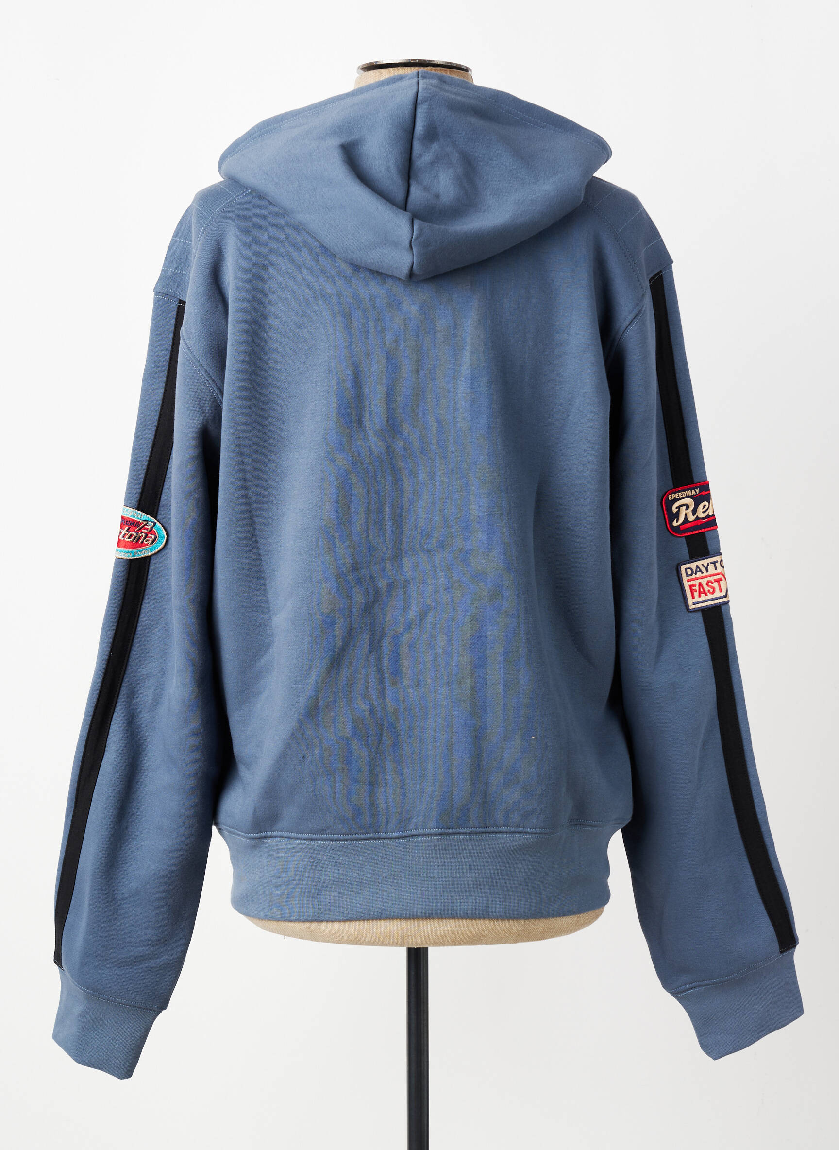 Veste casual coupe droite bleu DAYTONA homme