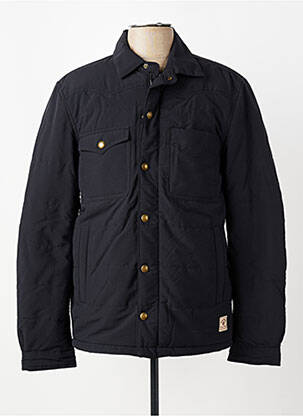 Doudoune manches longues sans capuche noir IRON AND RESIN homme