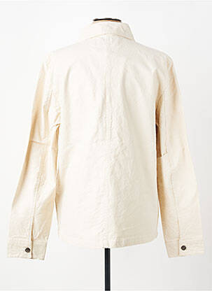 Veste casual fermeture boutonnée sur le devant beige IRON AND RESIN homme