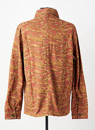 Veste casual fermeture boutonnée sur le devant orange IRON AND RESIN homme