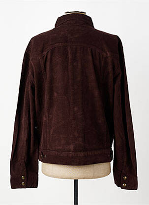 Veste casual fermeture boutonnée sur le devant marron IRON AND RESIN homme