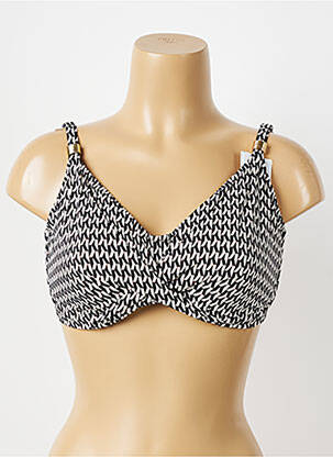 Haut de maillot de bain stretch haut soutien-gorge balconnet noir FANTASIE femme