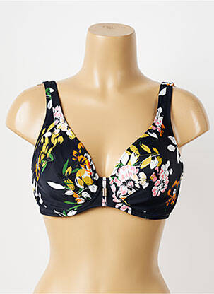 Soutien-gorge effet matière satinée haut soutien-gorge emboitant noir FREYA femme