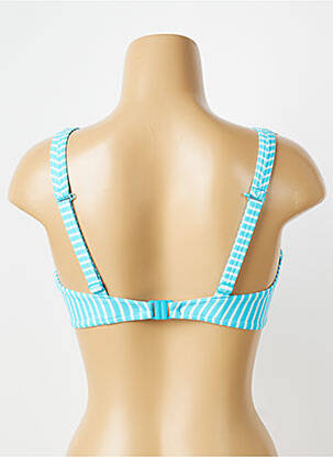Soutien-gorge effet matière satinée haut soutien-gorge emboitant bleu FREYA femme