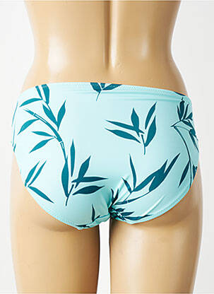 Bas de maillot de bain imprimé fantaisie culotte bleu FANTASIE femme