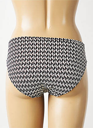 Bas de maillot de bain effet matière satinée culotte noir FANTASIE femme