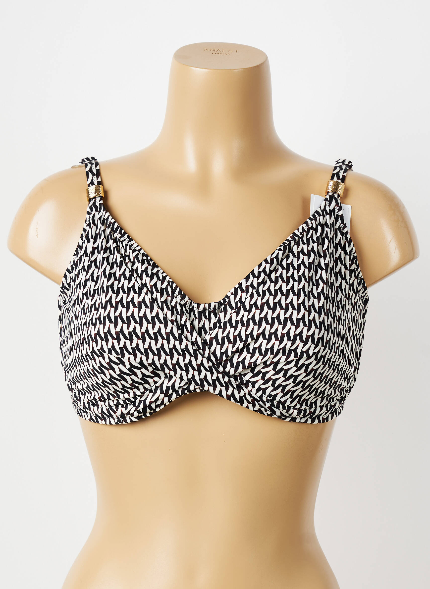 Haut de maillot de bain stretch haut soutien-gorge balconnet noir FANTASIE femme