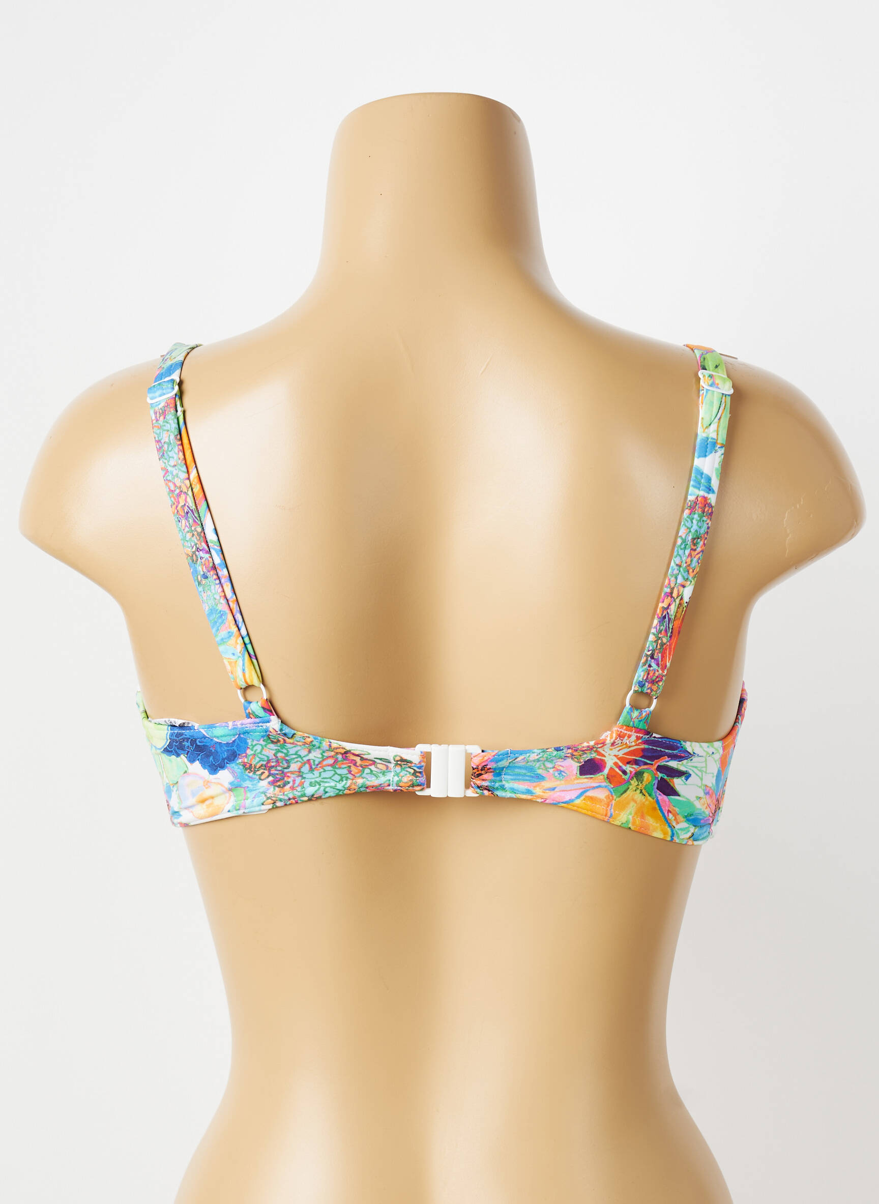 Haut de maillot de bain stretch haut soutien-gorge balconnet bleu FREYA femme