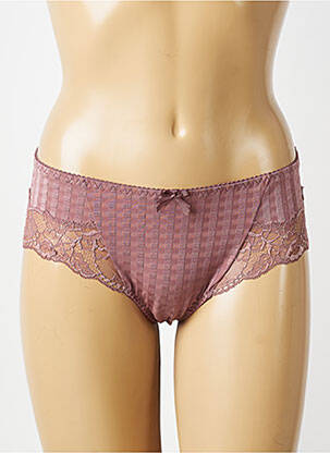 Culotte tissage satiné rose PRIMADONNA femme