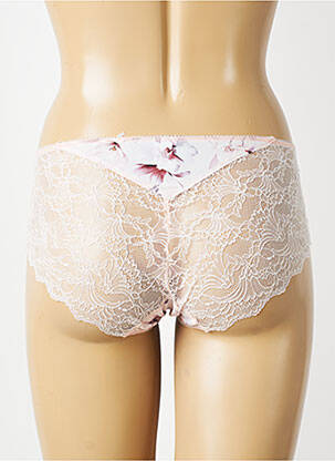 Culotte tissage satiné rose FANTASIE femme