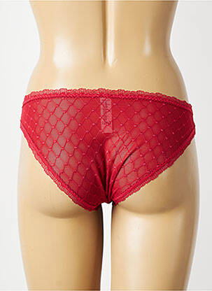 Culotte légère et transparente rouge ANTIGEL femme