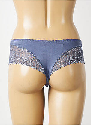 Shorty effet matière satinée bleu PRIMADONNA femme