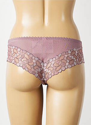 Shorty effet matière satinée violet PRIMADONNA femme