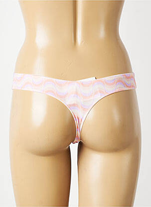 Tanga tissage satiné violet PRIMADONNA femme