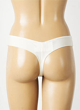 Tanga stretch jaune MARIE JO femme