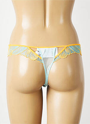 Tanga stretch bleu MARIE JO femme