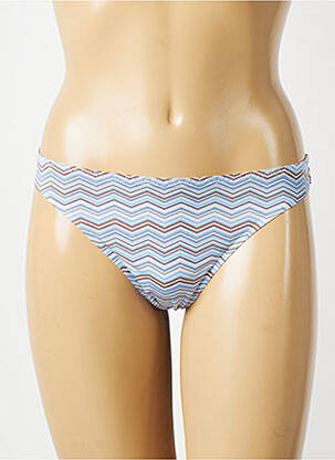 String effet matière satinée bleu MARIE JO femme
