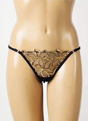 String effet matière satinée noir LISE CHARMEL femme