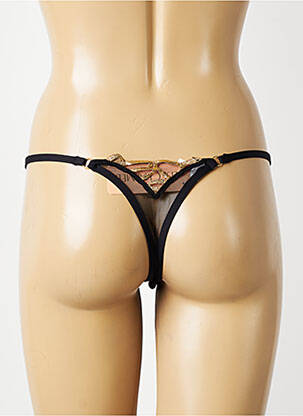 String effet matière satinée noir LISE CHARMEL femme
