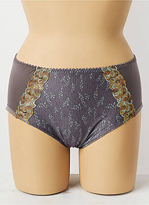 Culotte tissage satiné gris PRIMADONNA femme