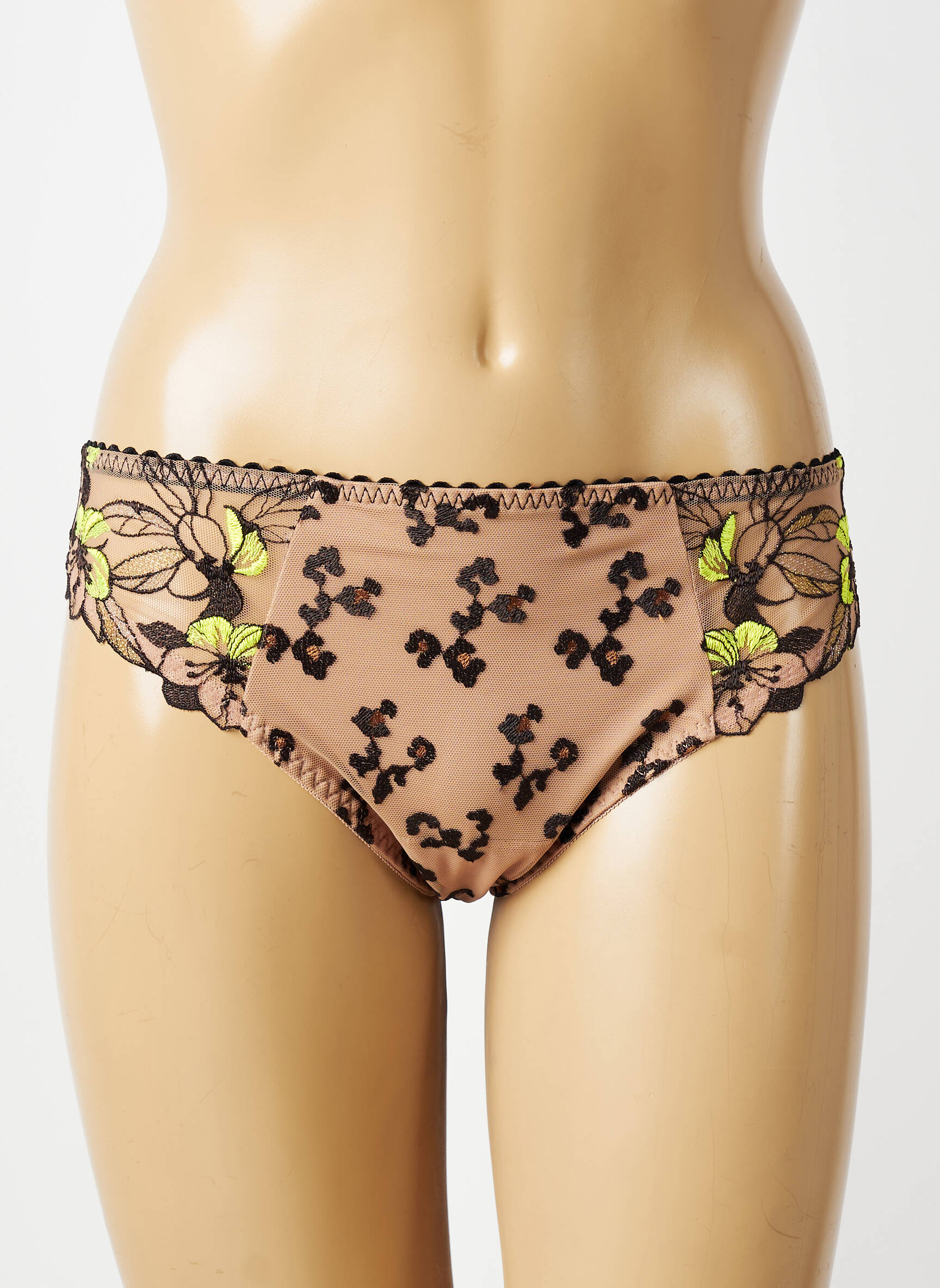 Culotte légère et transparente marron PRIMADONNA femme