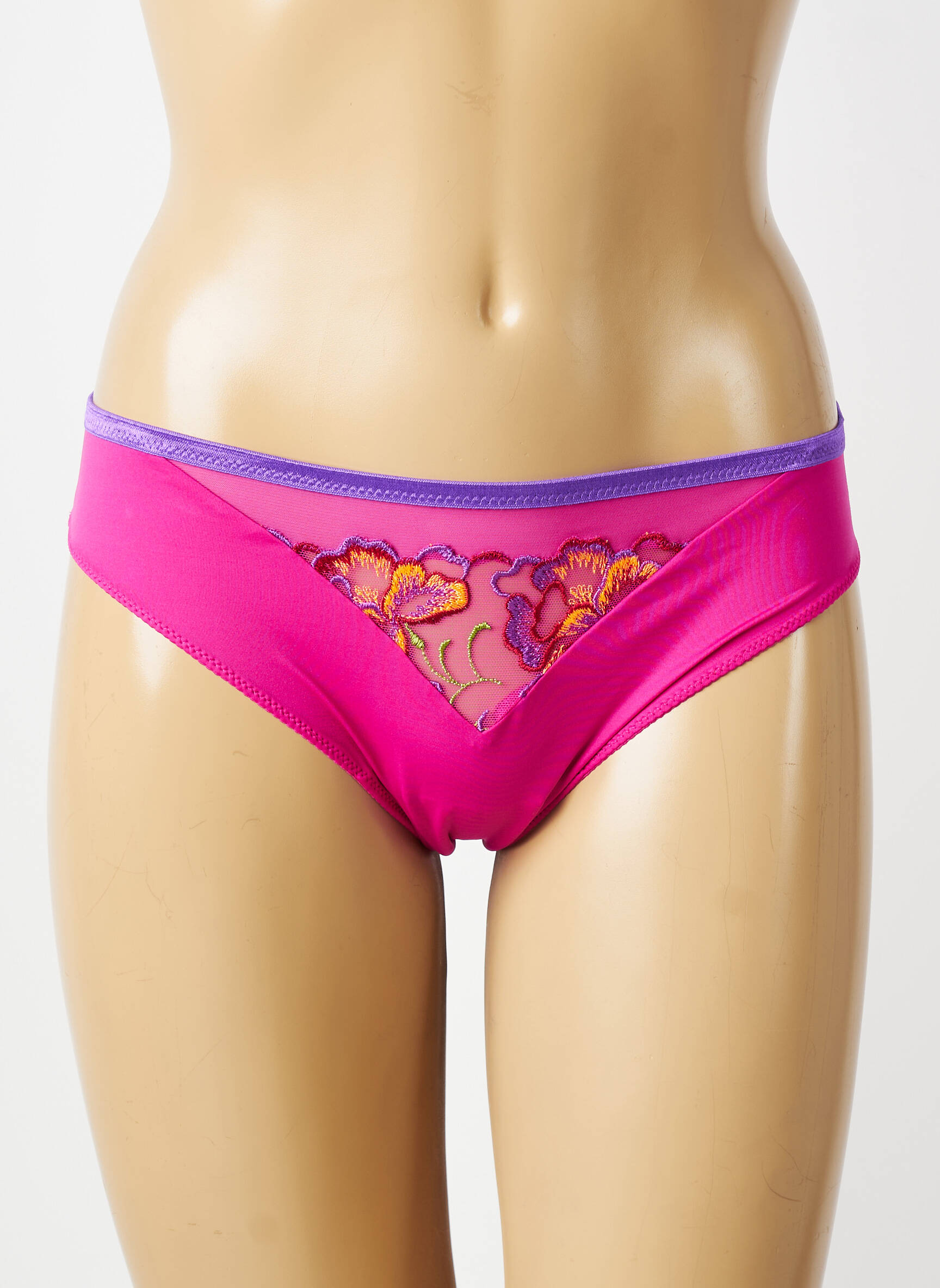 Culotte effet matière satinée rose PRIMADONNA femme