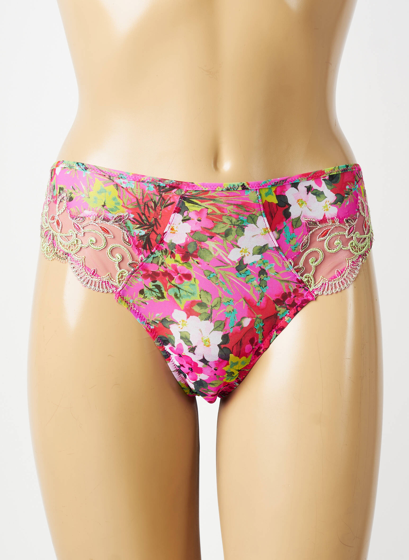 Culotte légère et transparente rose LISE CHARMEL femme