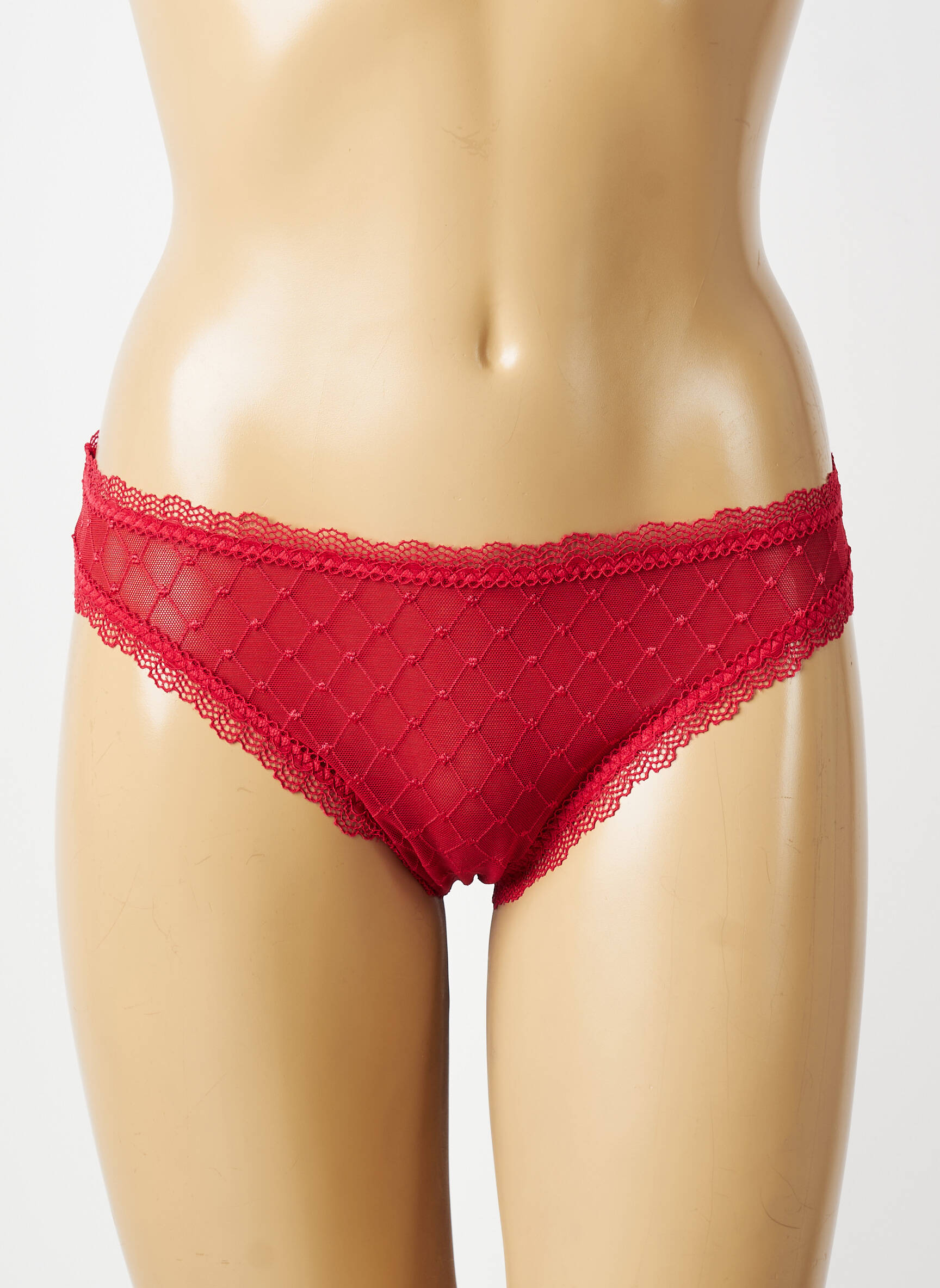 Culotte légère et transparente rouge ANTIGEL femme