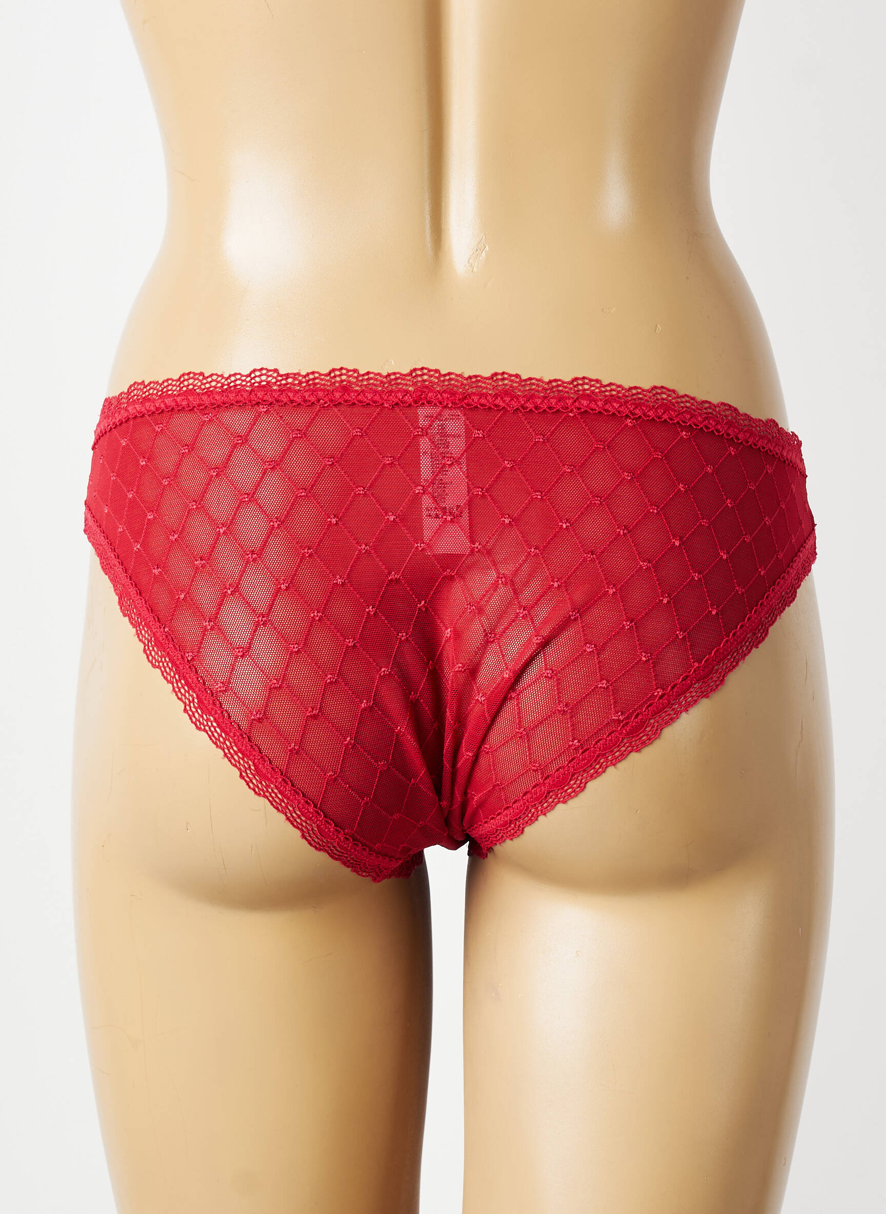 Culotte légère et transparente rouge ANTIGEL femme