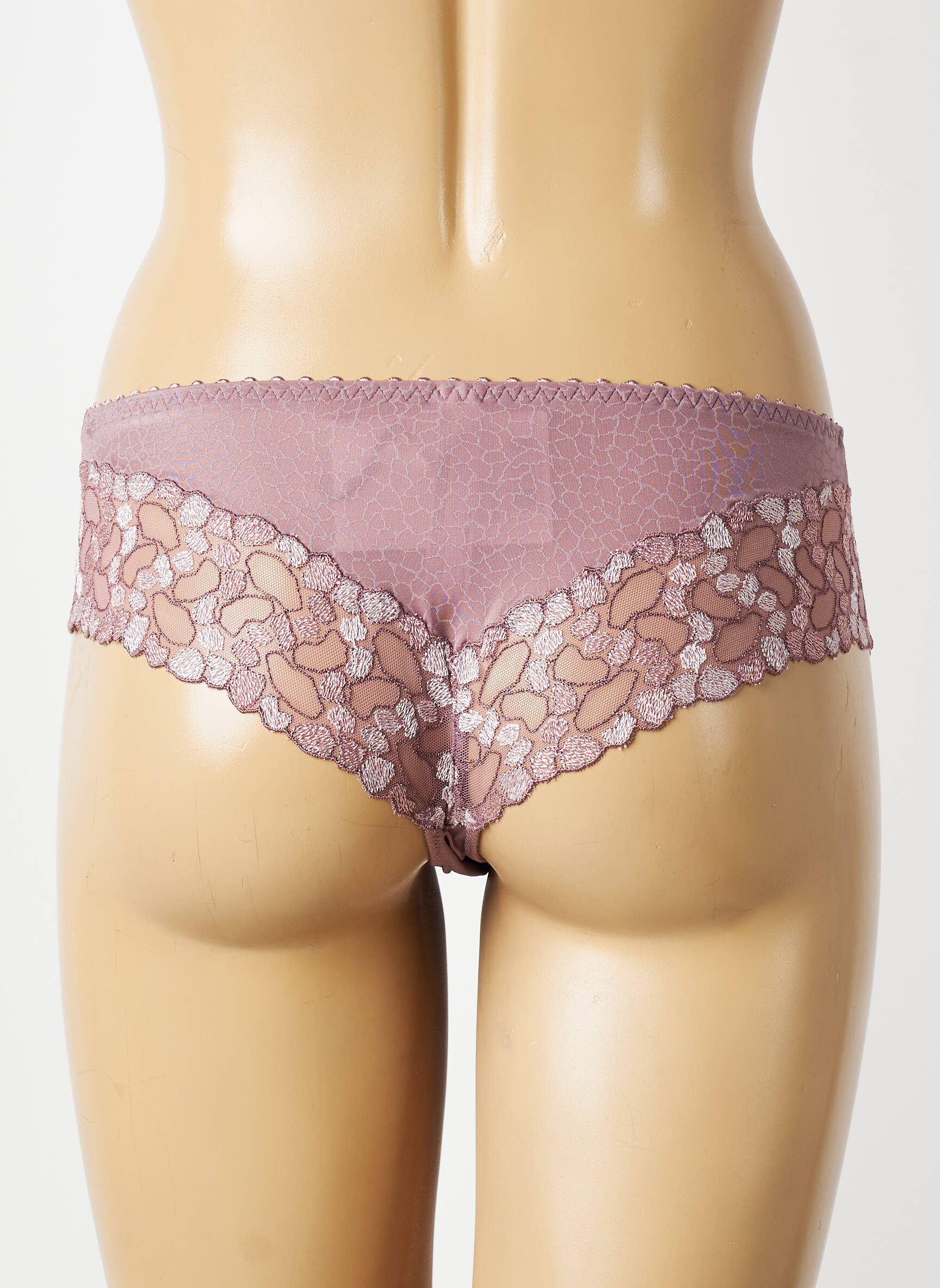Shorty effet matière satinée violet PRIMADONNA femme
