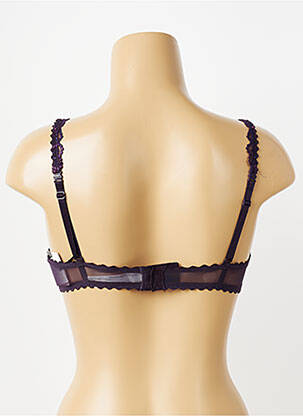 Soutien-gorge effet matière satinée haut soutien-gorge moulé violet MARIE JO femme