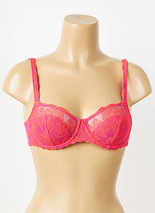 Soutien-gorge légère et transparente haut soutien-gorge moulé rose MARIE JO femme