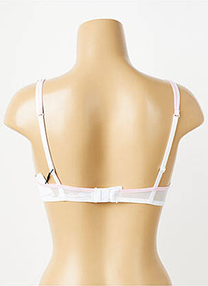 Soutien-gorge effet matière satinée haut soutien-gorge moulé blanc MARIE JO femme