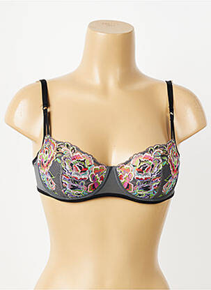 Soutien-gorge effet matière satinée haut soutien-gorge moulé gris MARIE JO femme