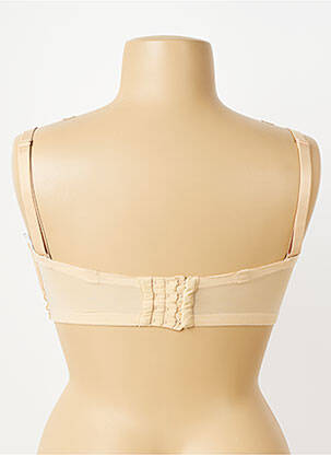 Soutien-gorge effet matière satinée haut soutien-gorge moulé chair ELOMI femme