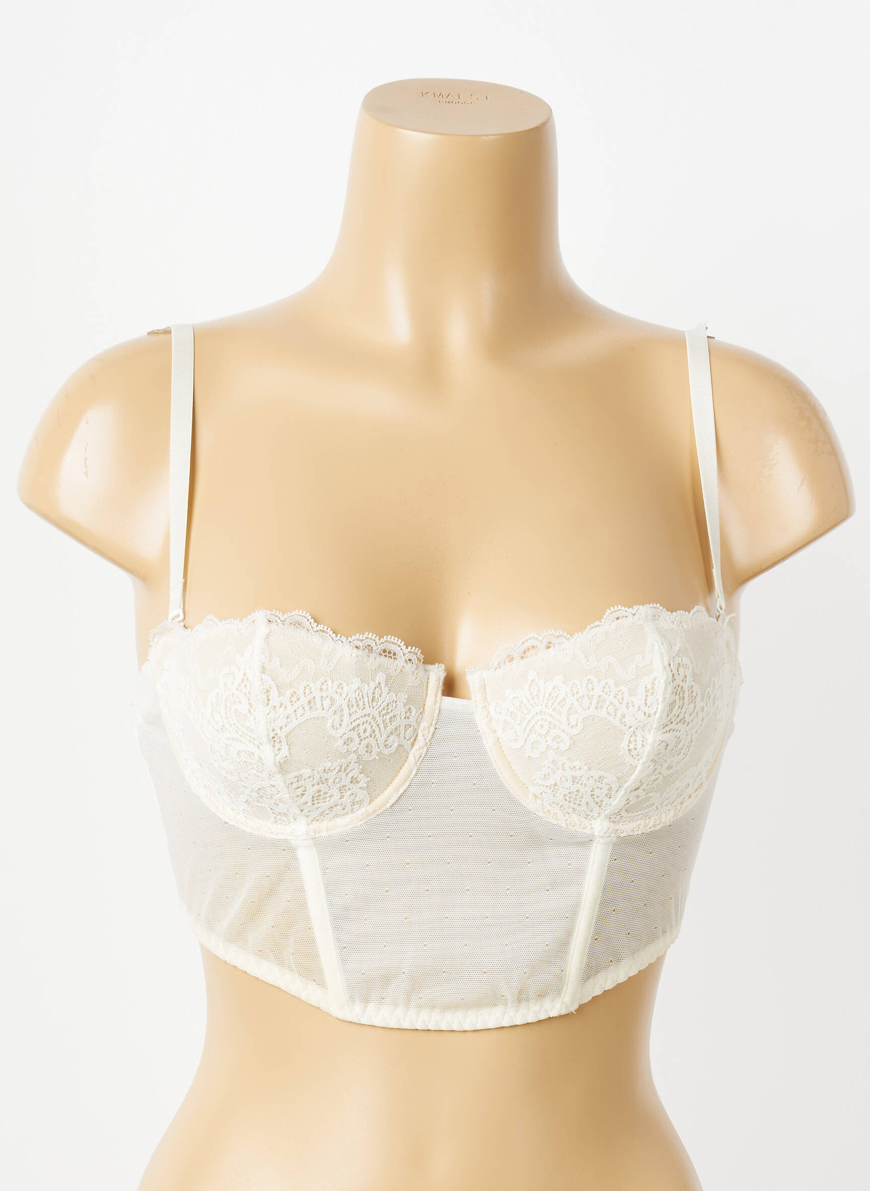 Corset broderie beige AUBADE femme