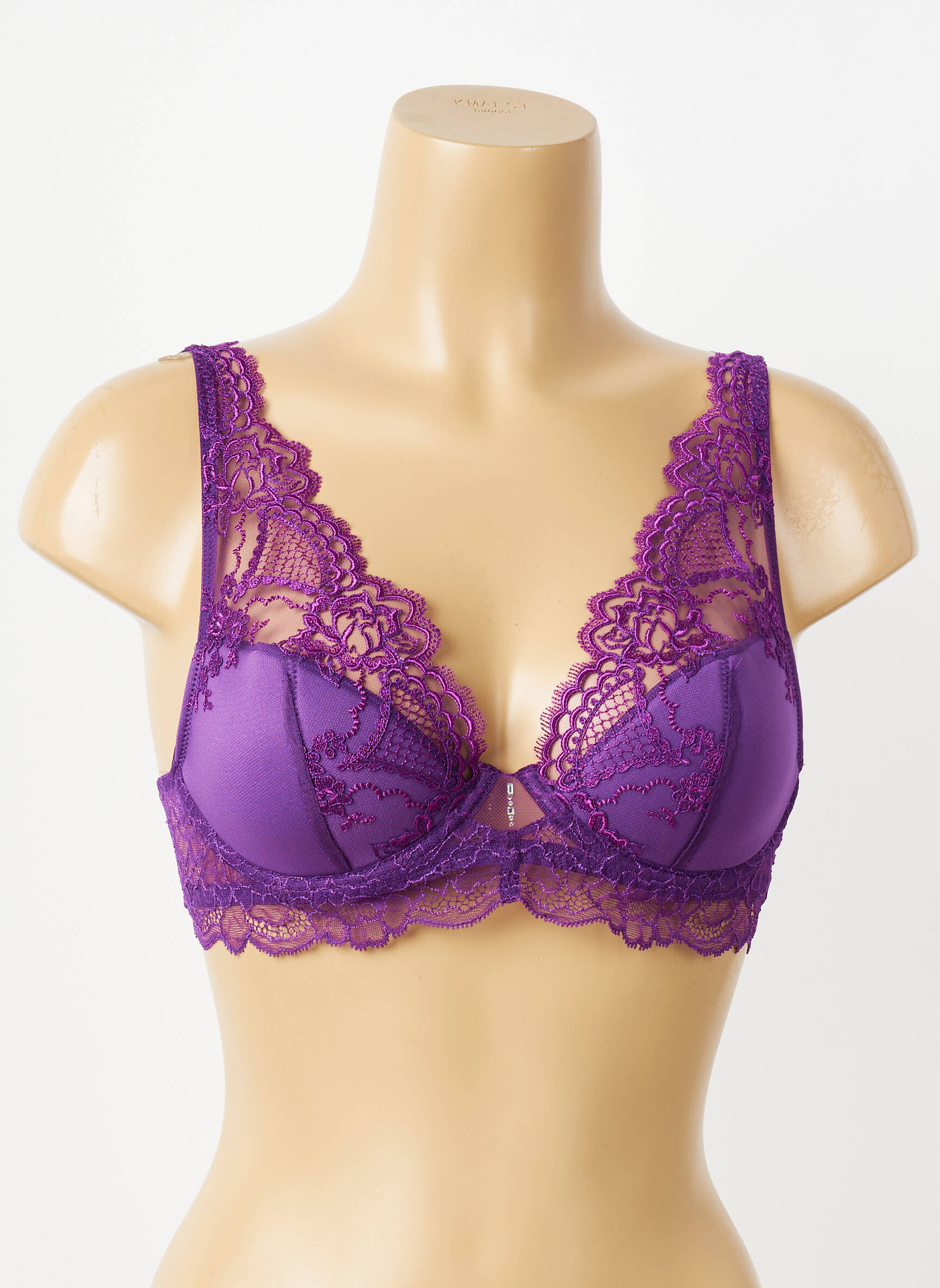Soutien-gorge bretelle multi position haut soutien-gorge moulé violet LISE CHARMEL femme