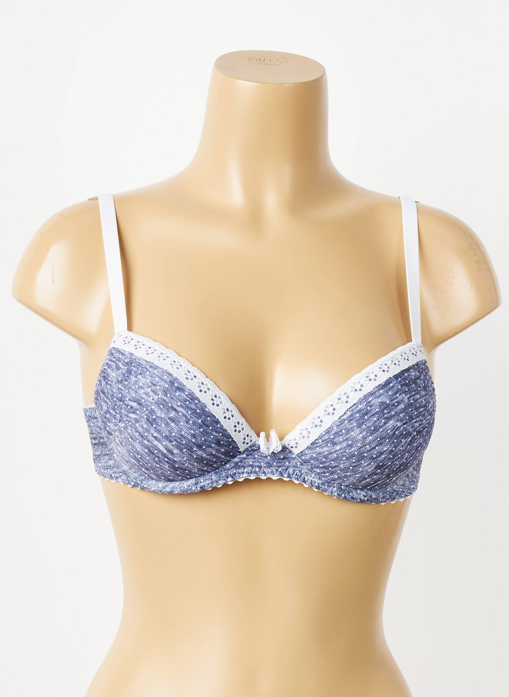 Soutien-gorge haut soutien-gorge push-up haut soutien-gorge push-up bleu ANTIGEL femme