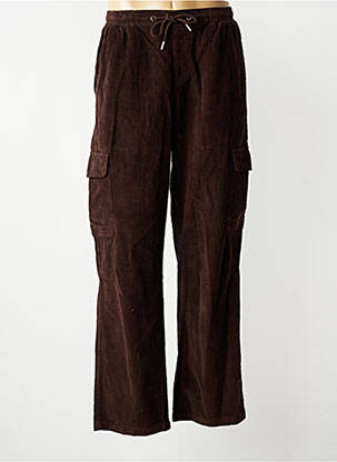 Pantalon cargo coupe droite taille normale marron IRON AND RESIN homme