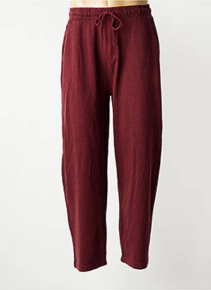 Jogging tissage jersey taille normale rouge IRON AND RESIN homme