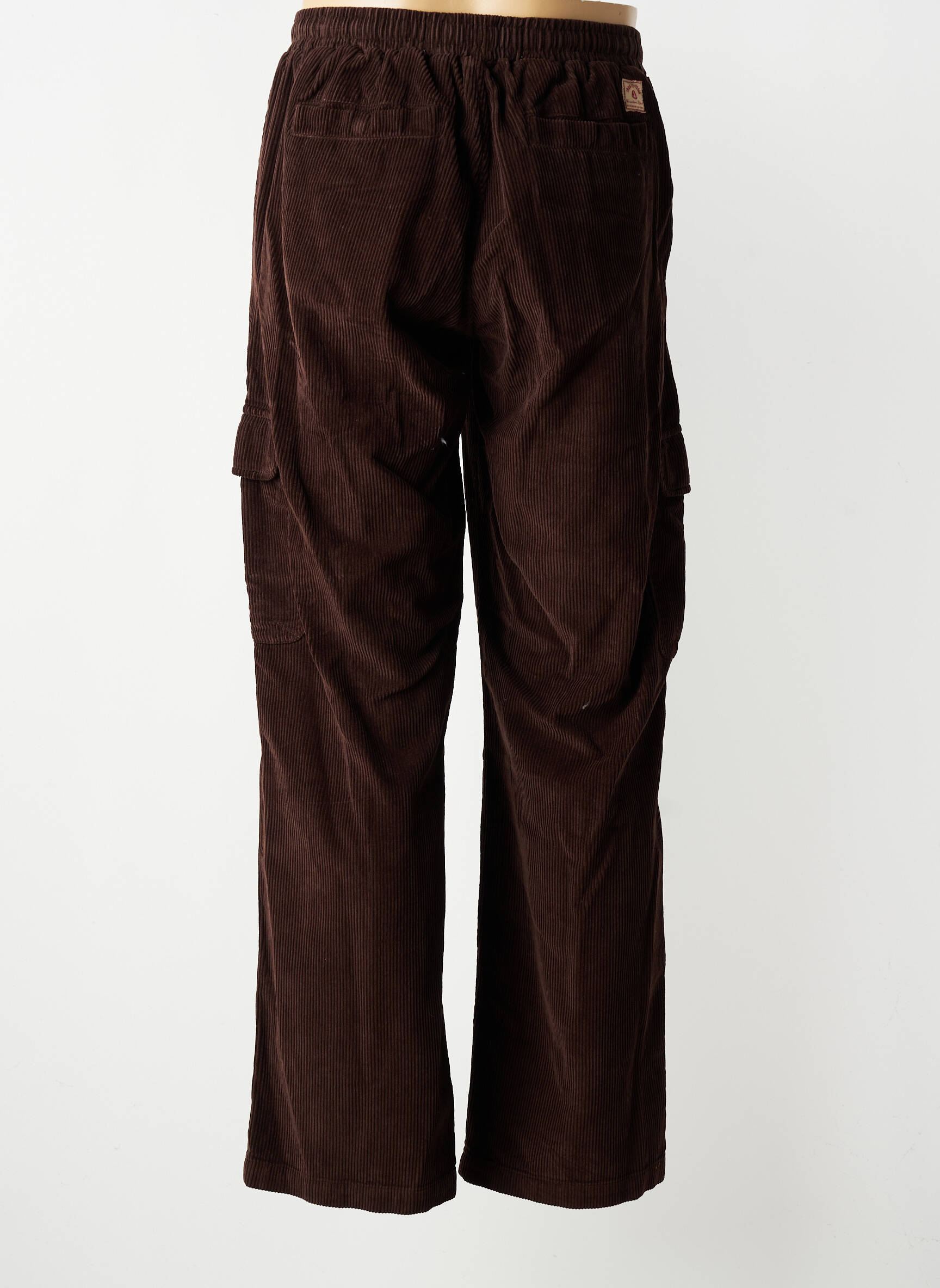 Pantalon cargo coupe droite taille normale marron IRON AND RESIN homme