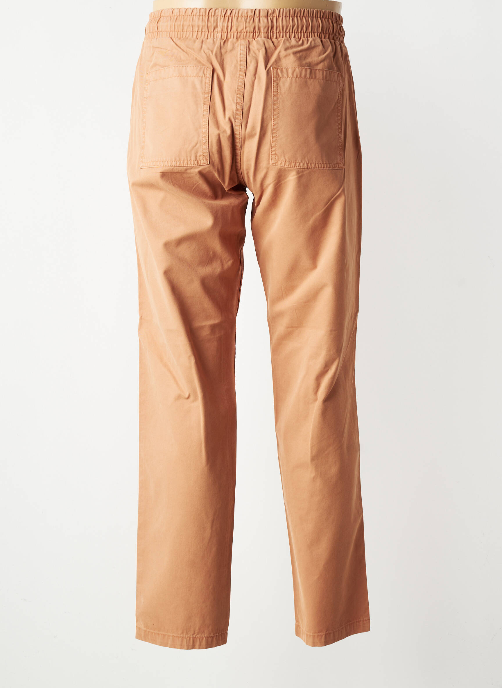 Pantalon slim tissage popeline taille normale orange IRON AND RESIN homme