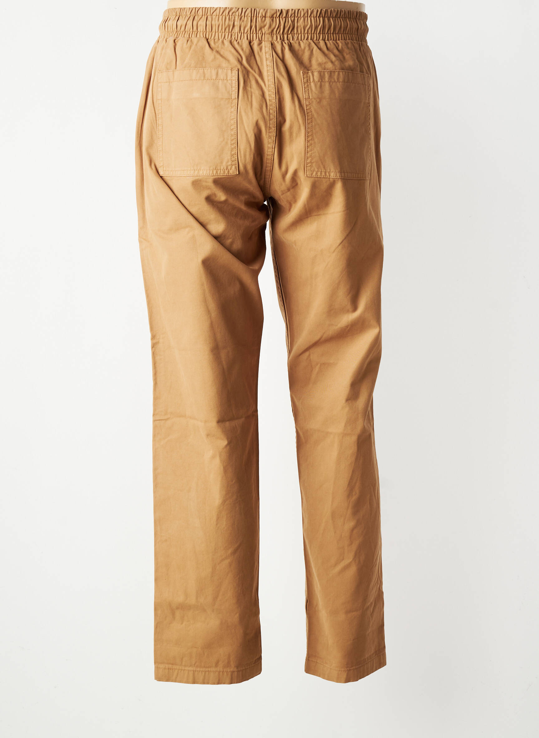 Pantalon slim tissage popeline taille normale beige IRON AND RESIN homme