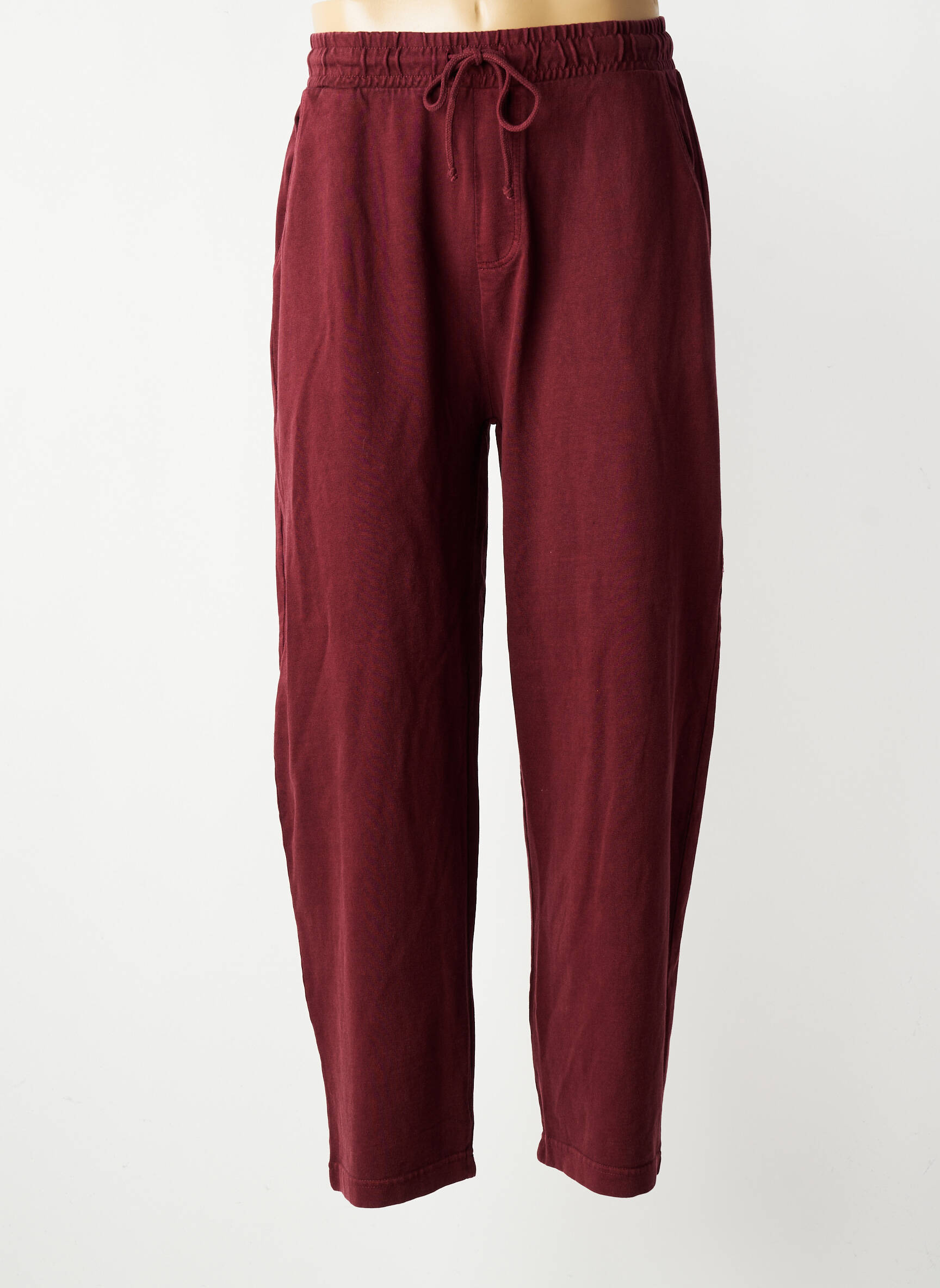 Jogging tissage jersey taille normale rouge IRON AND RESIN homme