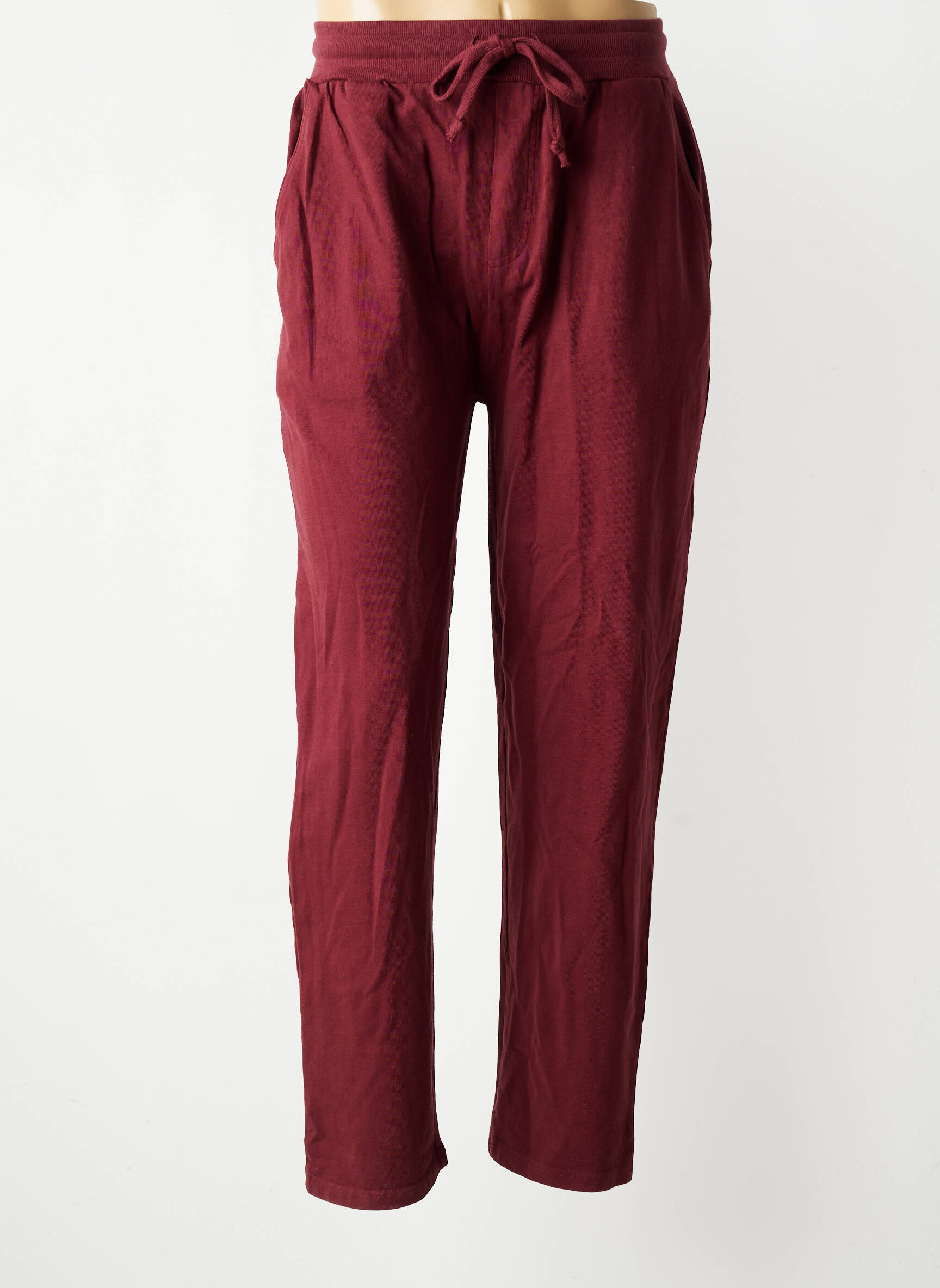 Jogging tissage jersey taille normale rouge IRON AND RESIN homme