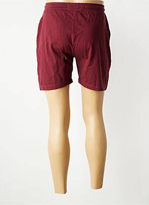 Short tissage popeline taille normale rouge IRON AND RESIN homme