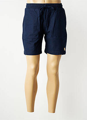 Short fermeture liens à nouer taille normale bleu IRON AND RESIN homme