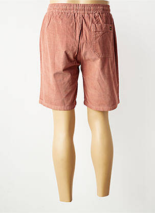Bermuda taille élastique taille normale rose DAYTONA homme