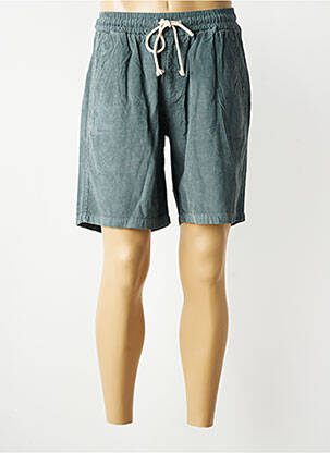 Bermuda taille élastique taille normale bleu DAYTONA homme
