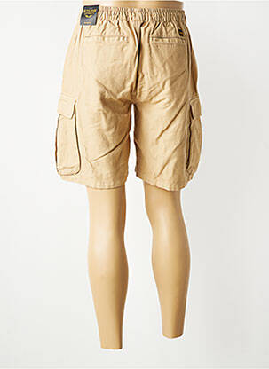 Bermuda taille élastique taille normale beige DAYTONA homme